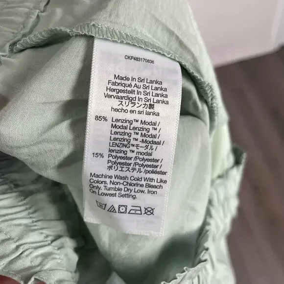 Madewell Pull On Cargo Softdrape Lightweight High Rise Shorts US Women's M New - Picture 5 of 7